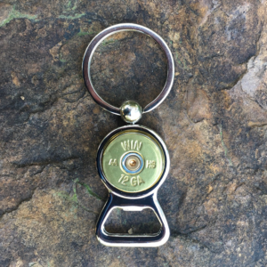 12 gauge bottle opener key ring