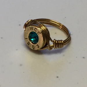 45 caliber wire wrap ring brass