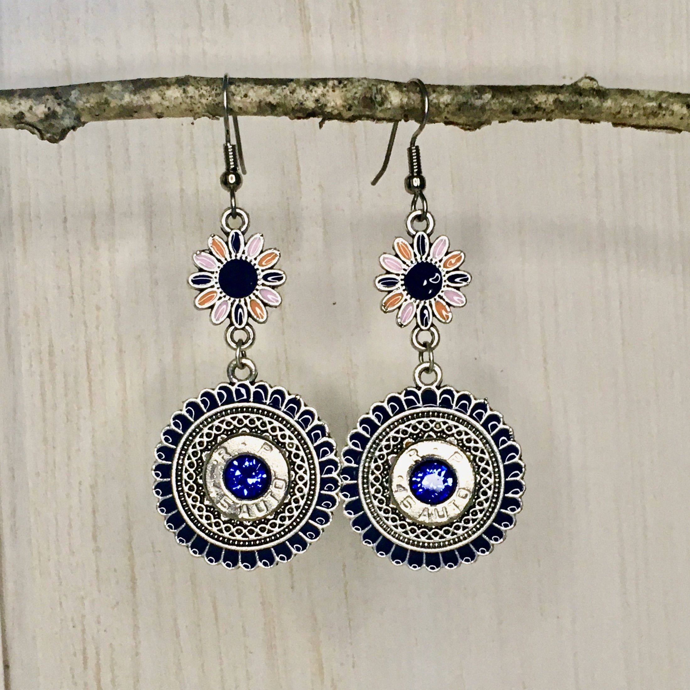 Little Blue Pink Earrings – zahana